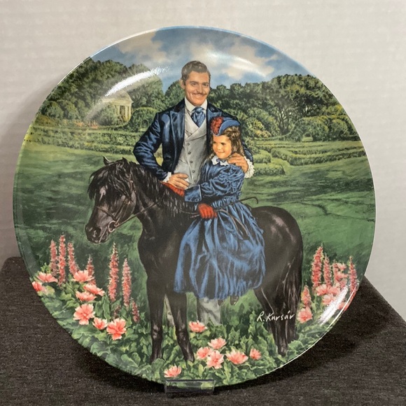 Knowles Other - Gone With The Wind Plate
